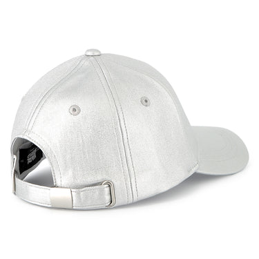 KARL LAGERFELD Gorra plateada aplicacion choupette